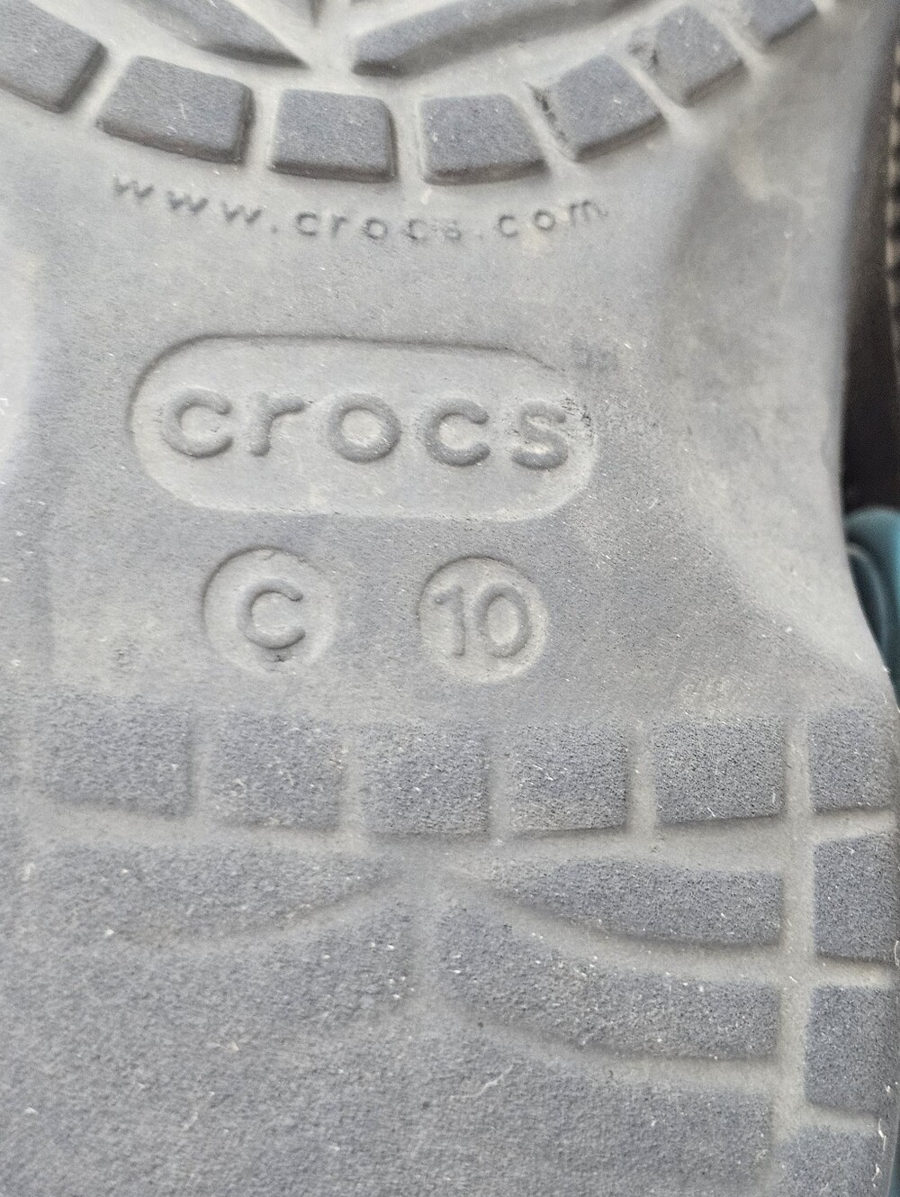 Crocs Kids Classic UFO Lights Clog Navy Blue Space Light Up Size C10 211623 - Picture 5 of 10